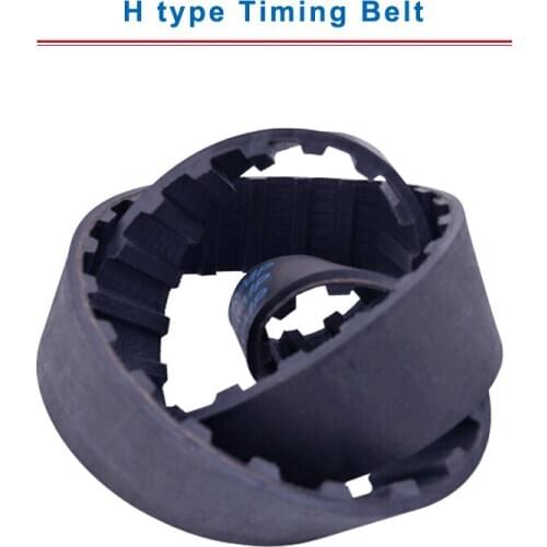 H type timing belt model-1135H/1140H/1150H/1155H/1160H/1170H/1175H Trapezoid teeth belt teeth pitch 12.7 mm width 25/30 mm