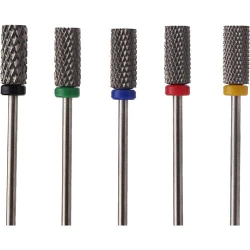1Pc Tungsten Carbide Nail Drill Bit Milling Cutters Burrs For Electric Nail Machine Polishing Manicure Cuticle Remove Tools