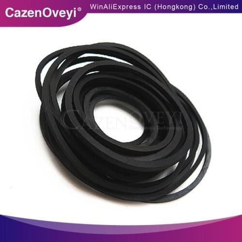 1pack Mix Cassette Tape Replacement Rubber CD DVD Cassette Tape Recorder Turntable Strap Belt For CD-ROM Video Machines 1*1mm