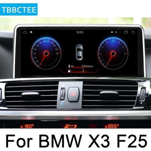 For BMW X3 F25 2011~2013 CIC Android Multimedia Player Car GPS Navi Screen Recorder BT WIFI Google IPS Screen