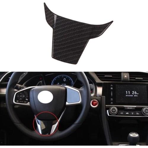 Car Interior Steering Wheel Cover Decorative for Honda Civic 2016