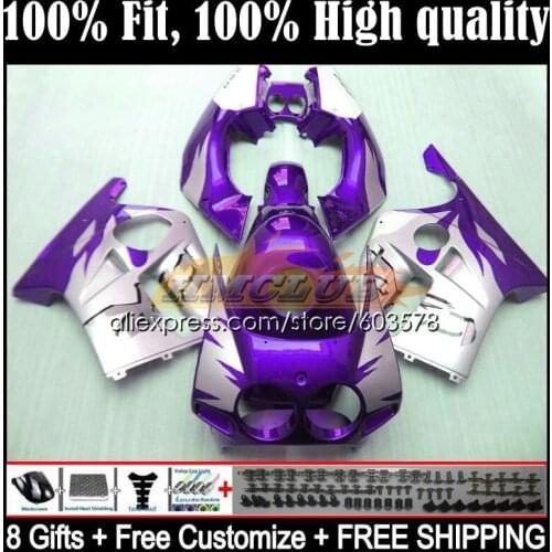 Injection For HONDA CBR 250 250RR 1990 1991 1992 1993 1994 43CL.141 CBR250RR MC22 CBR250 R RR 95 96 97 98 99 Fairing hot Purple