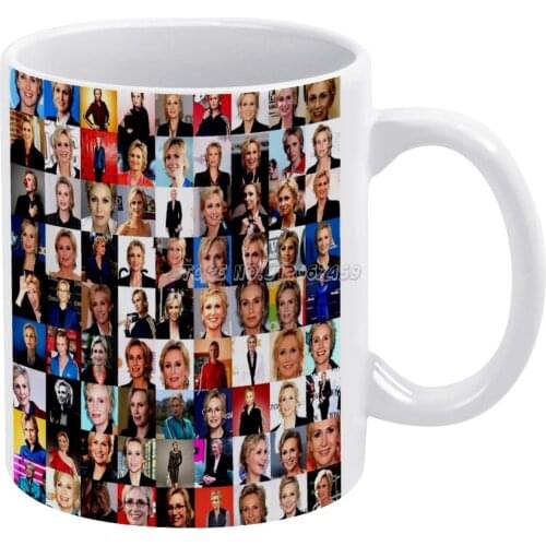 Jane Collage Many Available Coffee Mugs Ceramic Personalized Mugs 11 Oz White Mug Tea Milk Cup Drinkware Travel Mug Glee Gleek K