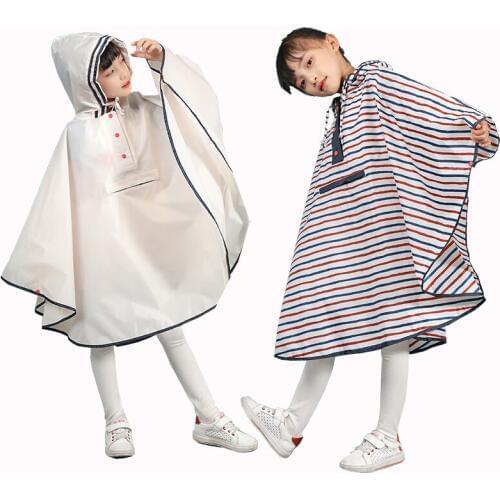80-145cm kids rainwear raincoat for children cloaks raincoat impermeable rain poncho capa de chuva de Chubasqueros