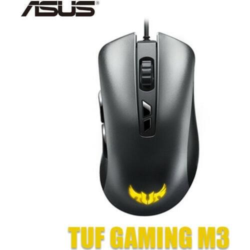 ASUS TUF M3 Wired RGB Gaming Mouse for Computer 7200DPI Optical PC laptop Games Mouse