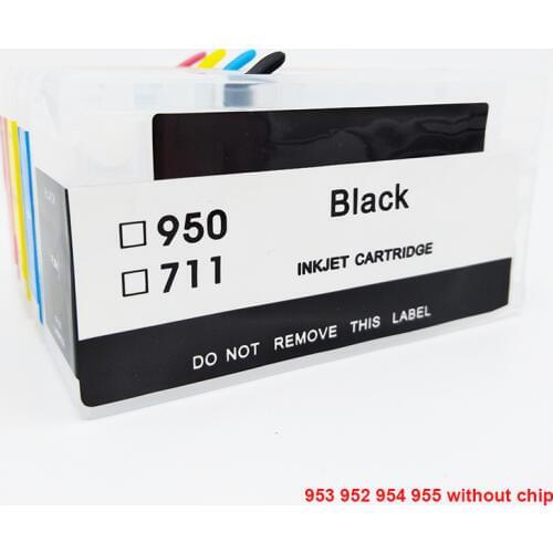 Einkshop 953xl Empty Refillable ink Cartridge Replacement For HP 953 953 954 955 952 XL Officejet Pro 8730 8740 8735 8715 8720