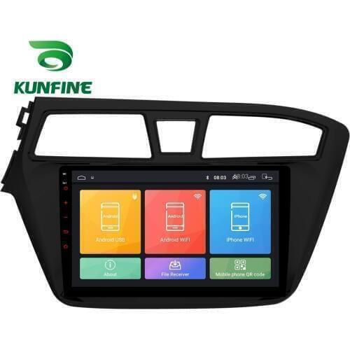 Octa Core Android 10.0 Car DVD GPS Navigation Player Deckless Car Stereo For HYUNDAI I20 2014-2018 RHD LHD Radio Headunit