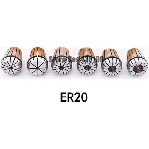 Choose ER20 collets 5Pcs ER20 collets chuck 2mm 3mm 3.175mm 4mm 5mm 6mm 7mm 8mm 9mm 10mm 12mm 13mm Engraving Machine