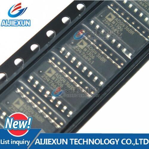 2Pcs ADG436BR SOP16 Analog Switch Dual SPDT 16-Pin SOIC N Tube in stock 100% New and original