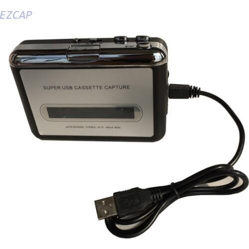 2017 new Cassette to MP3 adapter, convert analog tape cassette to mp3 through computer for Windows MAC Linux os Free shipping
