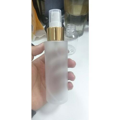 300pcs 100ml sprayer watering Office pouring vase Spray bottle Hair spray bottle Fine mist home garden frosted plastic bottle