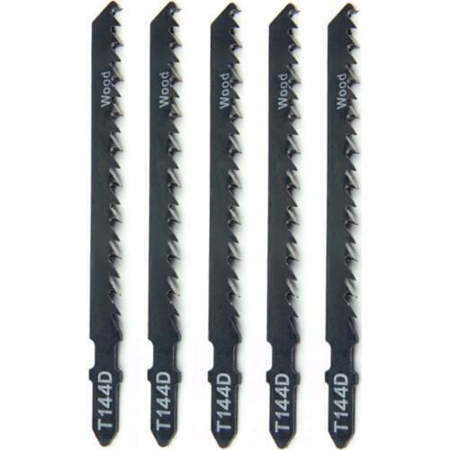 5pcs New T144D/T244D Jigsaw Blades Wood Cutter For Bosch Dewalt Hitachi Makita Festool