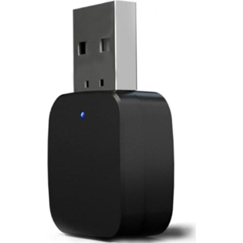 KN324 Audio Receiver Transmitter USB Bluetooth-compatible 2 In 1 Stereo Adapter With 3.5MM AUX For Home TV MP3 PC Car Speaker
