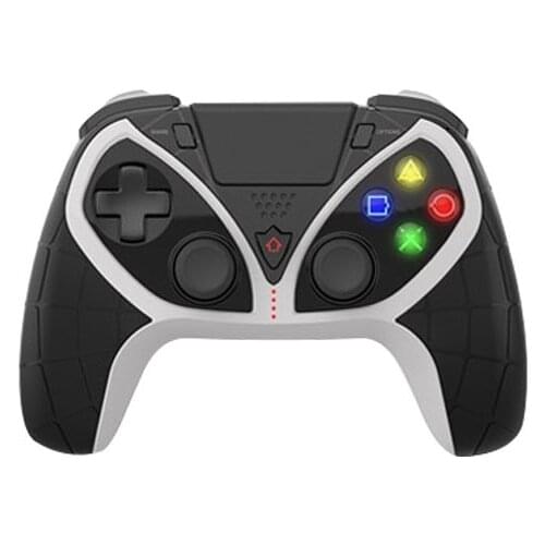 Wireless Game Controller for PS3/PS4/Android/IOS/WIN with Led Color Breathing Light Built-In Speaker and Programming Button