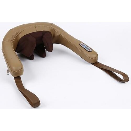Electric Neck Massage Shawl Deep Shiatsu Kneading Massager Cervical Shoulder Back Waist Body Massage