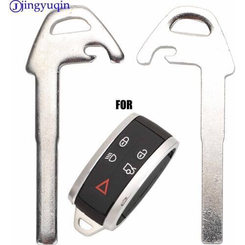 Jingyuqin Remote Blank Key Uncut Blade Replacemen For Volvo S60 S80 XC70 XC90 Car Case