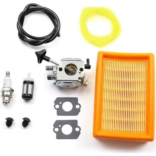 Carburetor Kit for Stihl BR320 BR340 BR380 BR400 BR420 42031200601 Air Filter Lawn Mower Trimmer