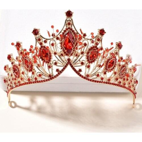 Korean Bridal Hair Accessories Luxury Atmospheric Rhinestone Crown Tiara Knot Wedding Crown Hair Accessories Accessories