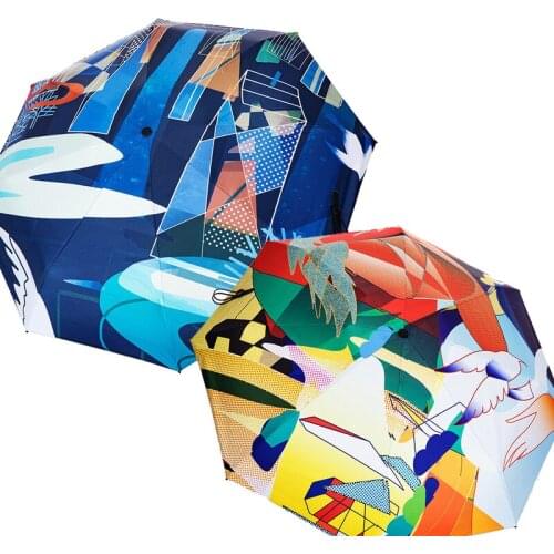 Mini Sun Umbrella Woman 8K Anti UV Five Folding Pocket Umbrellas Rain Women Parasol 8K Windproof Female Beach sombrilla playa