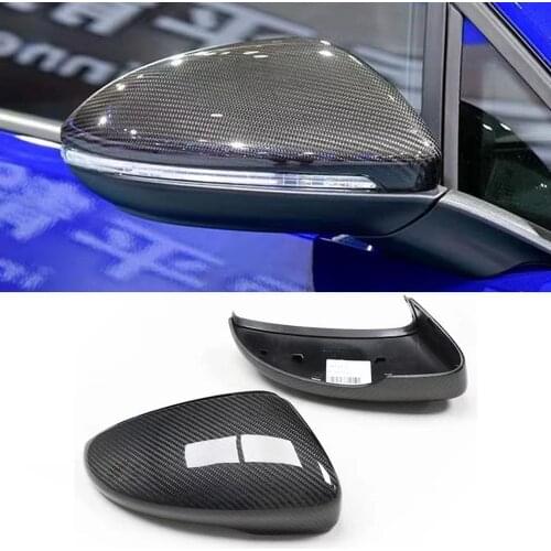 For Volkswagen Modified Rearview Mirror Shell Height 6 Golf 7 New Sagitar Carbon Fiber Rearview Mirror Shell Reverse Cover