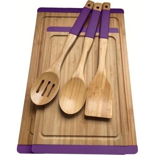 Neva N2378 Bamboo Purple Kitchen Set