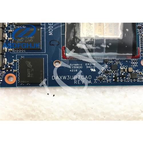 Original for hp For ZBOOK15 For ZBOOK17 DAXW3UB7CA0 Laptop motherboard graphics card N19E-Q3-A1 DDR5 100% test OK