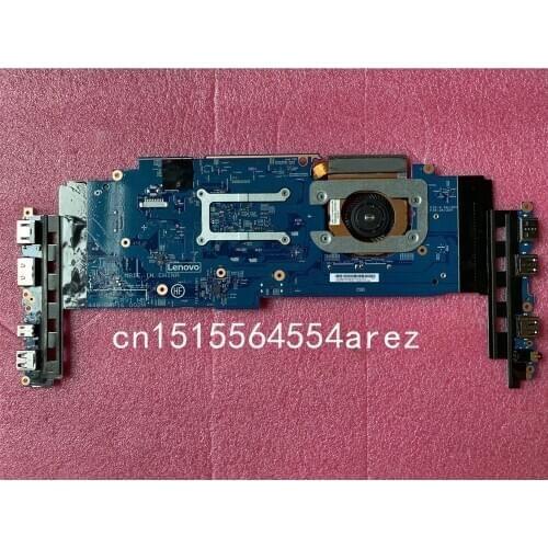 Original laptop Lenovo ThinkPad X1 Carbon 4th Gen motherboard mainboard i7-6600U 16G with fan 01AX823