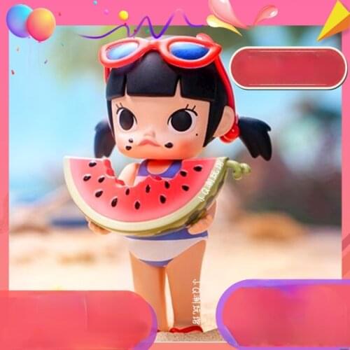 Original POPMART Molly My Childhood Series Blind Box Toy Doll Designated Style Cute Anime Character Gift Free Shipping
