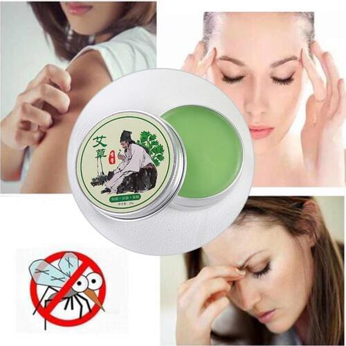 Herbal Moxibustion Cream Moxa Relieve Itching Refreshing Cool Cream Acupuncture Anti-inflammation Moxibustion Cream