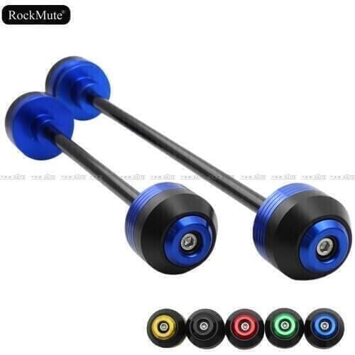 Front/Rear Axle Wheel Fork Sliders For YAMAHA YZF-R6 YZF R6 2017-2018 Motorcycle Crash Protector Falling Guard Pads