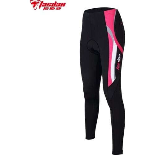 Tasdan Womens Cycling Tights Pants 3D CoolMax GEL pad Outdoor Wear Cycling Wear Cycling Clothes