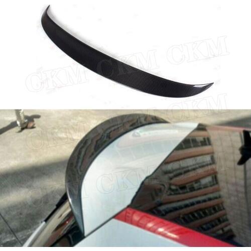Carbon Fiber / FRP Rear Spoiler Body Roof Wings for Volkswagen VW Scirocco Base R 2009-2013 GTS 2013 2014 Car Styling