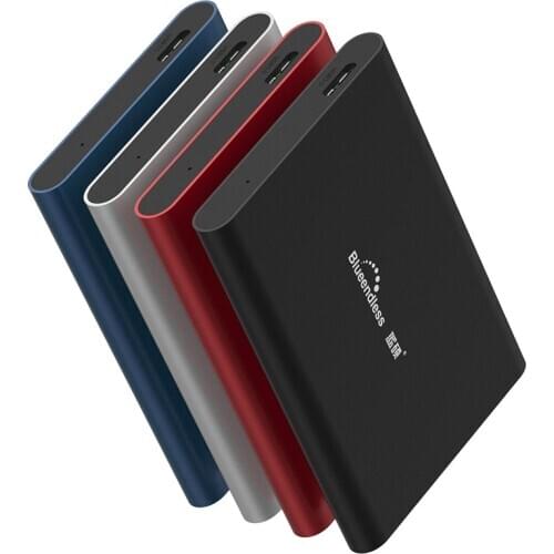 Blueendless Ultra Slim Portable External Hard Drive 320gb HDD USB3.0 500gb Mobile Hard Disk for Computer Laptop hd externo