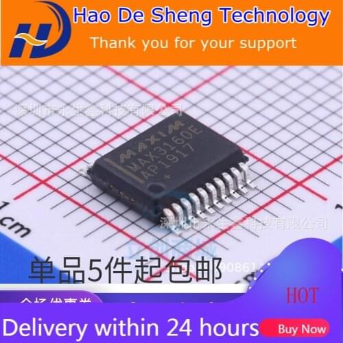 10PCS/LOT MAX3160EAP+T MAX3160EAP SSOP20 Drive Transceiver .IC New Original In Stock