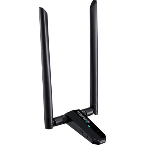 1200Mbps Long Range 2.4GHz/5GHz Wireless USB 3.0 WiFi Adapter w/Antennas