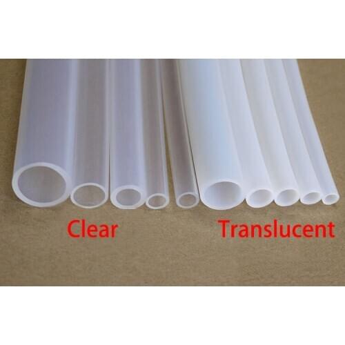 2*3mm 2x3mm 2.5*4mm 2.5x4mm ID*OD Clear Transparent Translucent Insulation Soft FEP F46 Catheter Hose Plastic Pipe PTFE Tube
