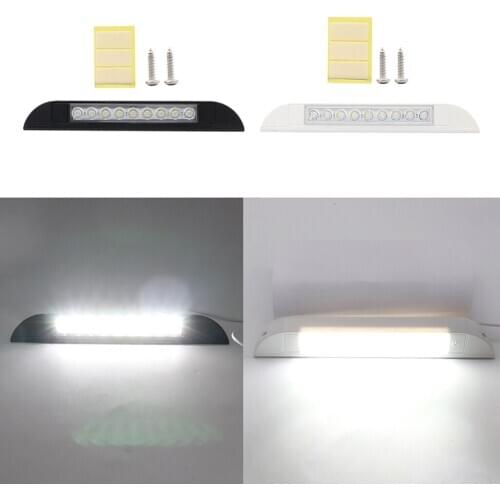 9 Beads LED Car Interior Light Caravan Boat Ceiling Lamp Switch Control 550lum