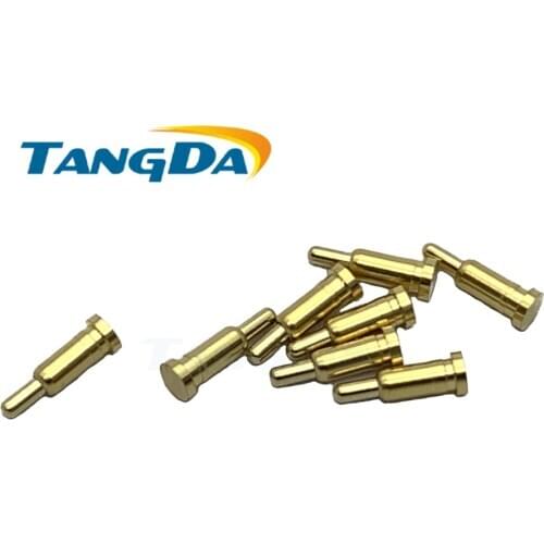 Diameter:2 height:6mm 2 x 6 mm pogo pin connector spring contact spring needle mobile phone thimble 2.0*6.0mm Free Shipping AG