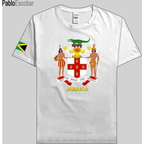 Jamaica men t shirt fashion jersey nation team 100% cotton t-shirt clothing tees country sporting summer JAM Jamaican