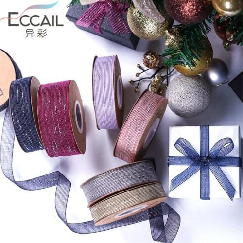 Gauze Ribbon Hair Accessories Bowknot DIY Material Floral Material Flower Gift Box Packaging