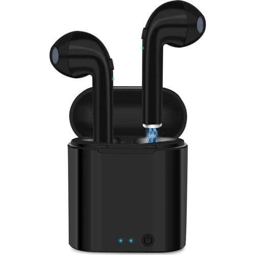 Hot Sale I7s TWS Bluetooth Earphone For All Smart Phone Sport headphones Stereo Earbud Wireless Bluetooth Earphones In-ear