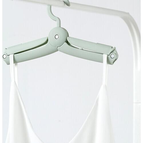 Space Saving Camping Travel Clothing Drying Rack Dormitory Cloth Hangers Hangers Portable Folding Clothes