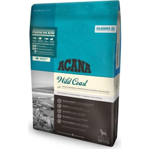 Acana Classics Wild Coast Dog Food 2 Kg Healthy Growth Feeding Pet Food