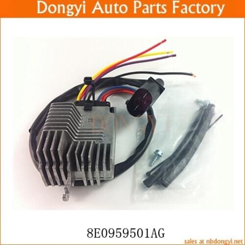 Fan Control Module Blower Motor Resistor Regulator OE NO. 8E0959501AG