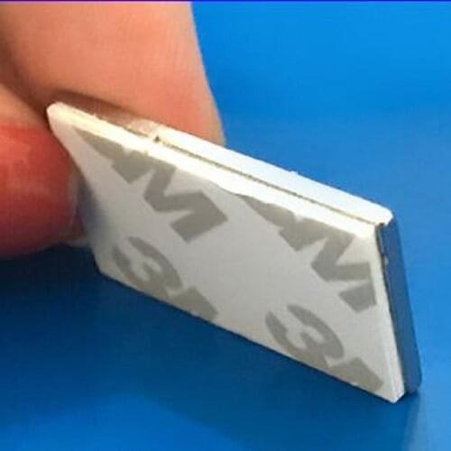 5pcs Neodymium magnet 50x10x3/60x10x5mm small Block strong magnet Double-sided tape glue ectromagnet fridge magnet speaker