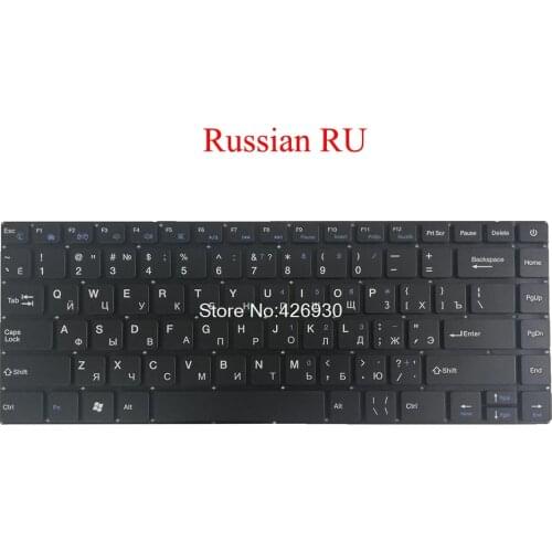 Laptop US RU Keyboard For Prestigio For Smartbook 133S PSB133S01 PSB133S01CFH_DG_CIS PSB133S01CFP_DB_CIS Russia English new