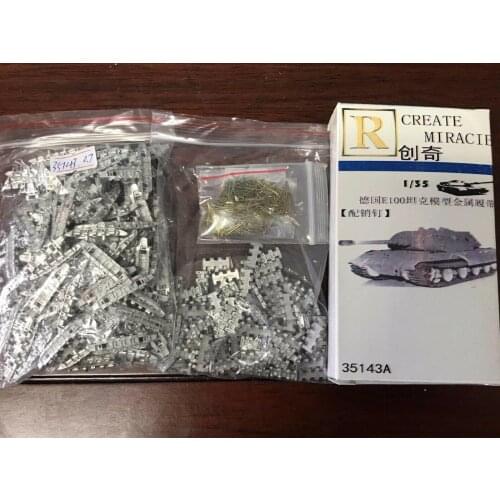 R-Model 1/35 35143A Metal Track and Metal Pin For WWII German MAUS heavy tank