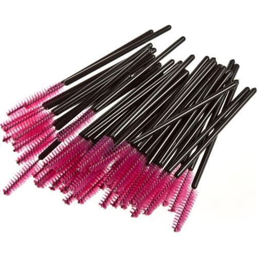 100Pcs/bag Disposable Eyelash Brush Cosmetic Makeup Tool Mascara Wands Applicator makeup Brushes eyes make up styling tools