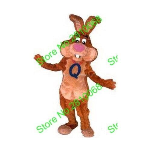 High quality EVA Material Helmet Ultra soft velvet fabric Happy rabbit Mascot Costumes Unisex cartoon Apparel Cosplay 165