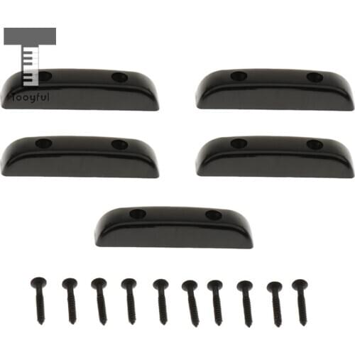 Tooyful 5 Pcs Bass Thumb Rest Finger Rest Thumbrest for Bass Guitar Accessory